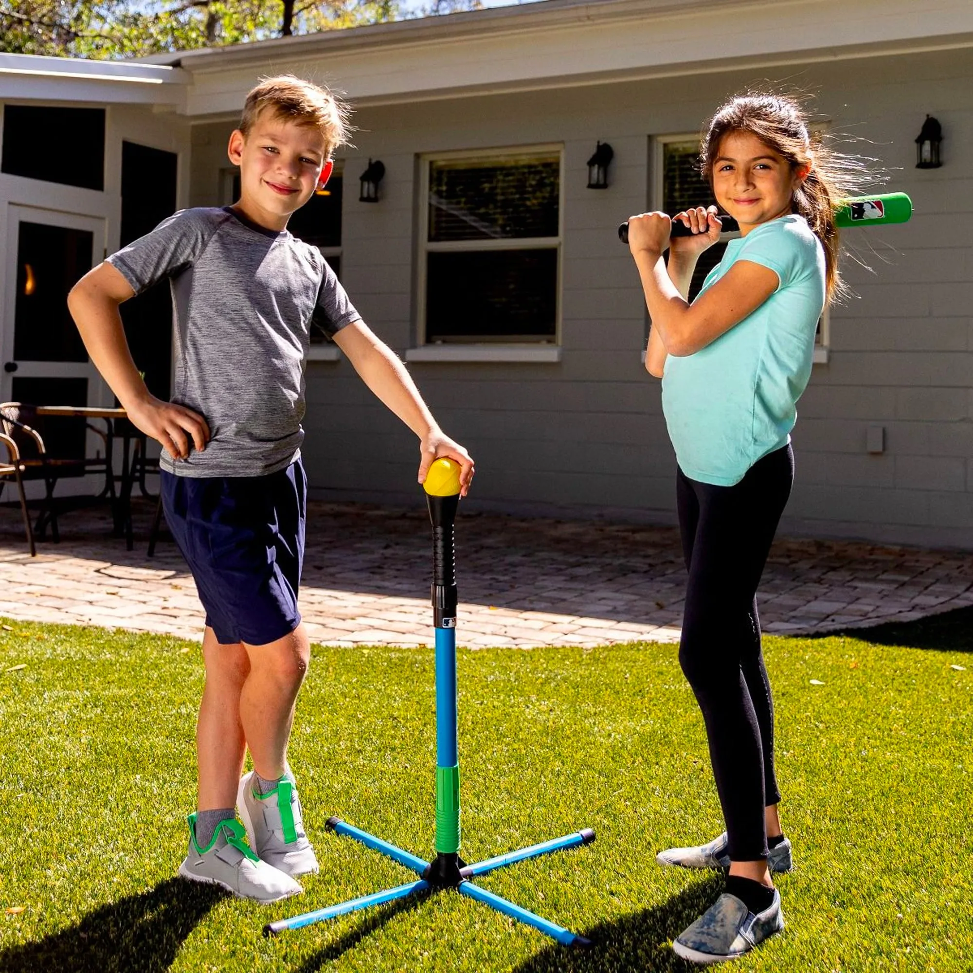 Set Tee de Bateo y Bat Recreativo Beisbol Softbol XT Franklin 58- 83 Cm