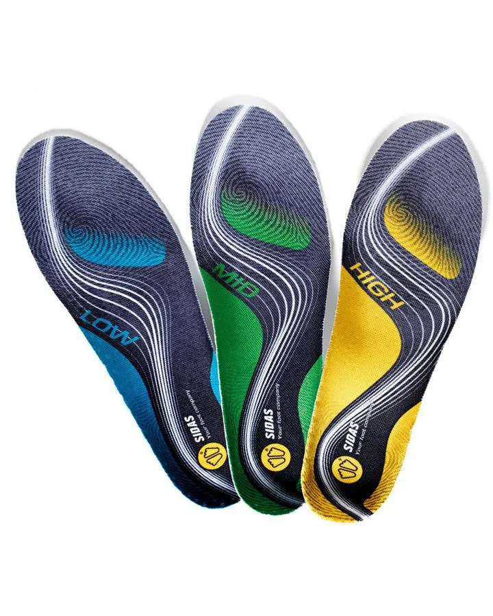 Sidas Winter 3Feet® High Arch Ski & Snowboard Boot Insoles