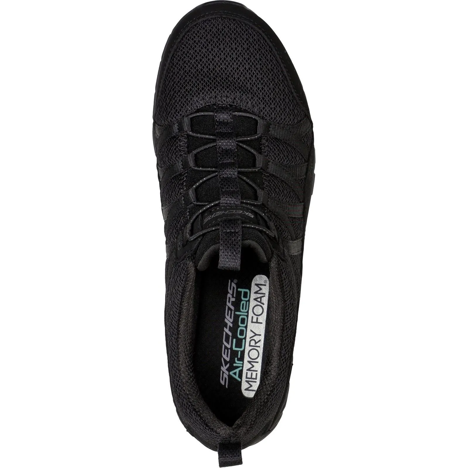 Skechers 104281 Gratis Sport Live Golden Sneakers für Damen in weiter Passform - Schwarz