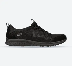 Skechers 104281 Gratis Sport Live Golden Sneakers für Damen in weiter Passform - Schwarz