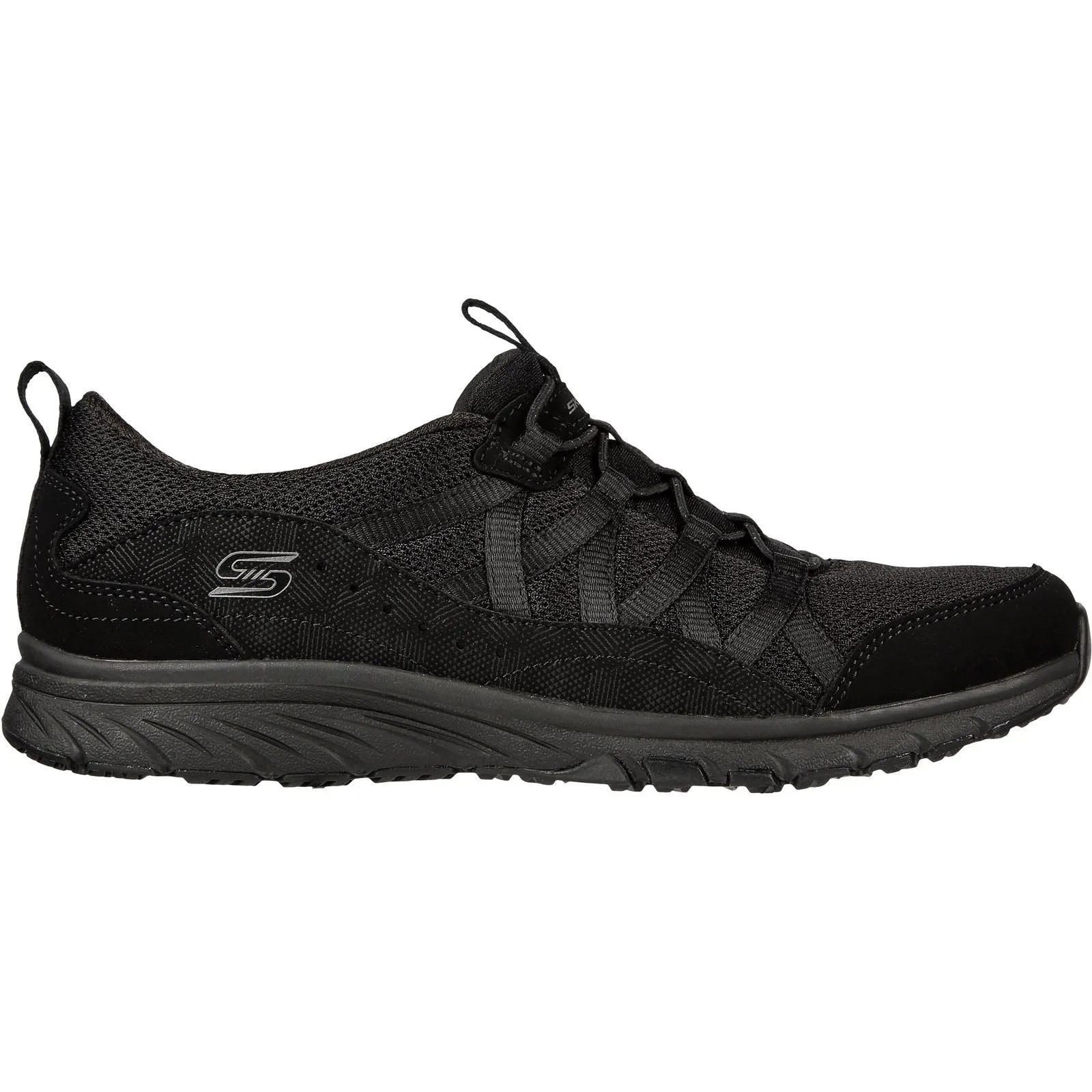 Skechers 104281 Gratis Sport Live Golden Sneakers für Damen in weiter Passform - Schwarz