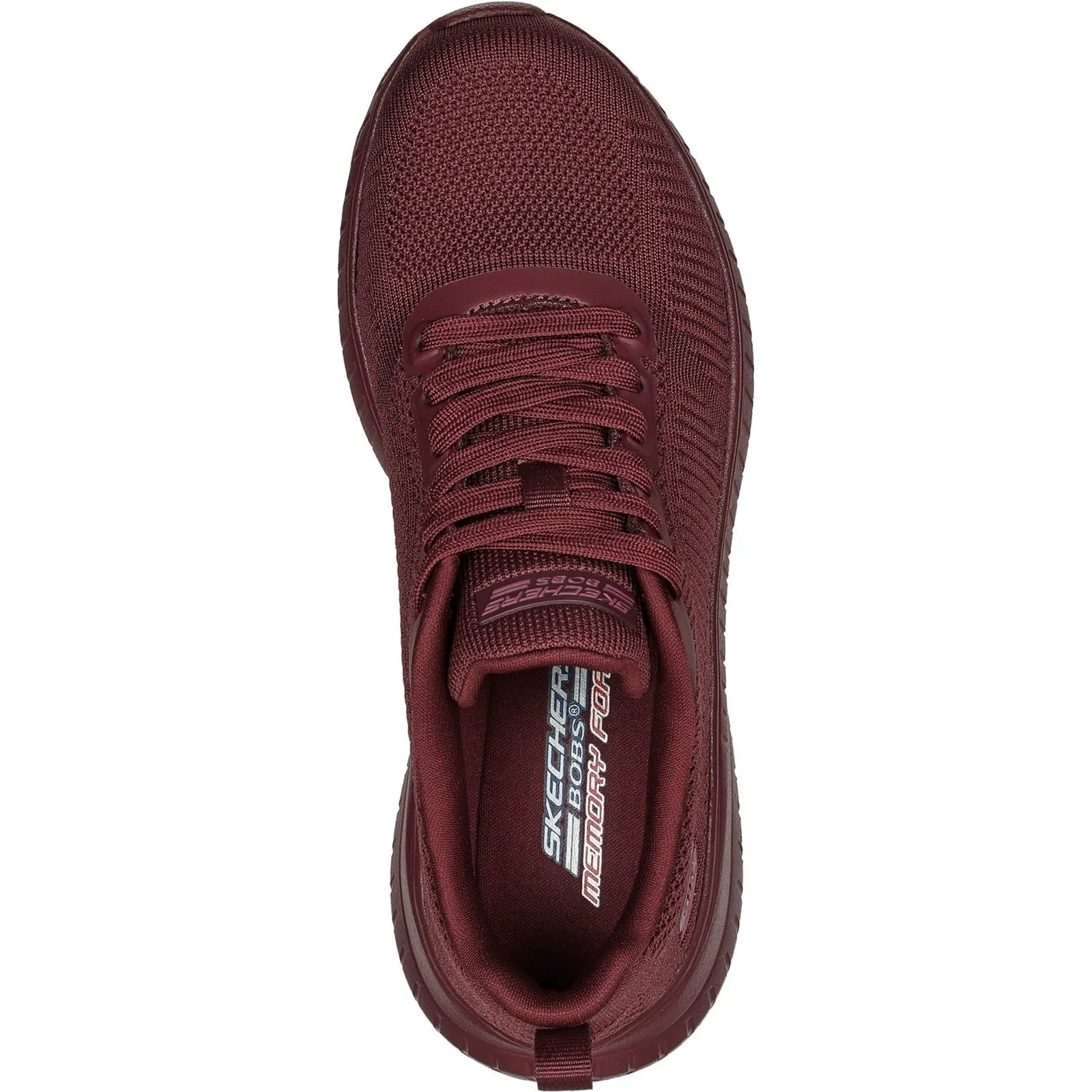 Skechers 117209 Bob Squad Chaos Face Off Sneakers für Damen, weite Passform, Pflaume