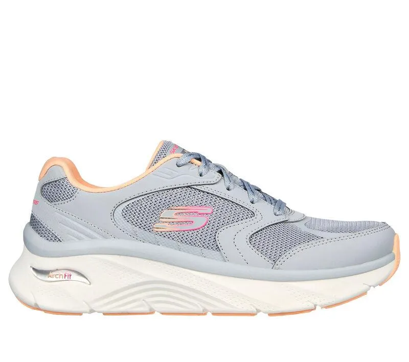 Skechers 149686 Relaxed Fit Arch Fit D'lux Sneakers für Damen mit weiter Passform