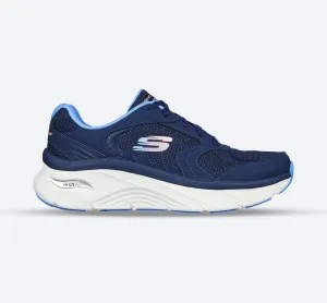 Skechers 149686 Relaxed Fit Arch Fit D'lux Sneakers für Damen mit weiter Passform