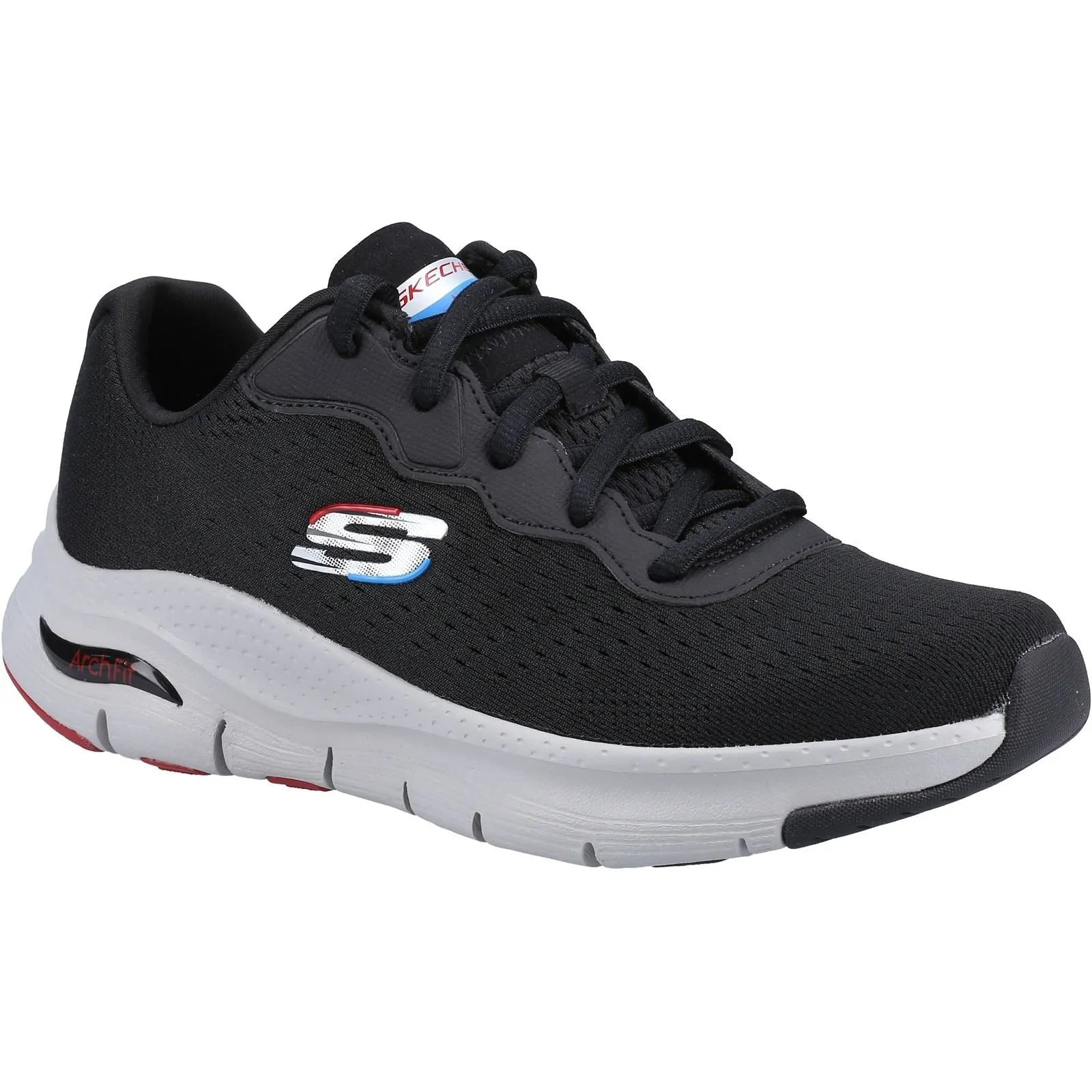 Skechers 232303 Arch Fit Sneakers für Herren in weiter Passform - Schwarz