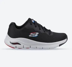 Skechers 232303 Arch Fit Sneakers für Herren in weiter Passform - Schwarz