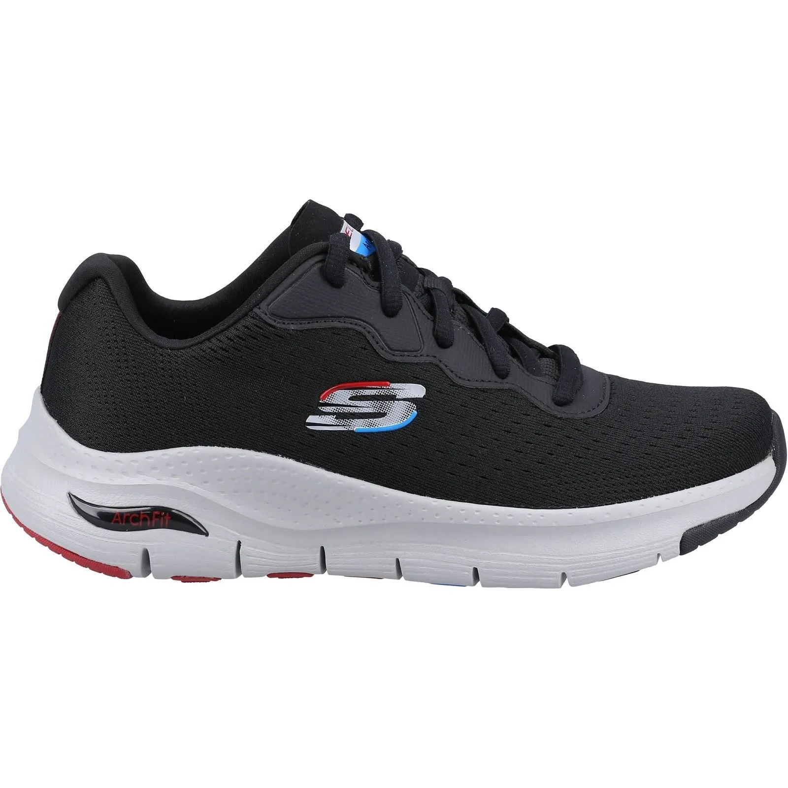 Skechers 232303 Arch Fit Sneakers für Herren in weiter Passform - Schwarz