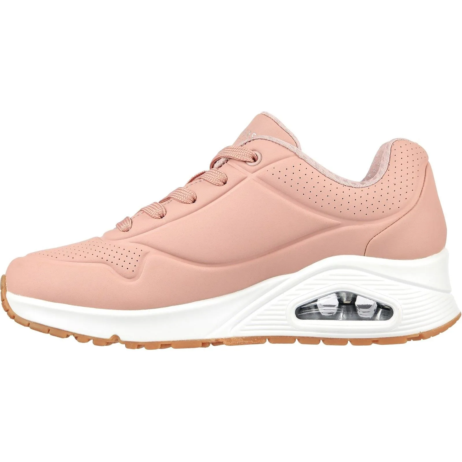 Skechers 73690 Uno Stand On Air Sports Sneakers für Damen, weite Passform, Blush
