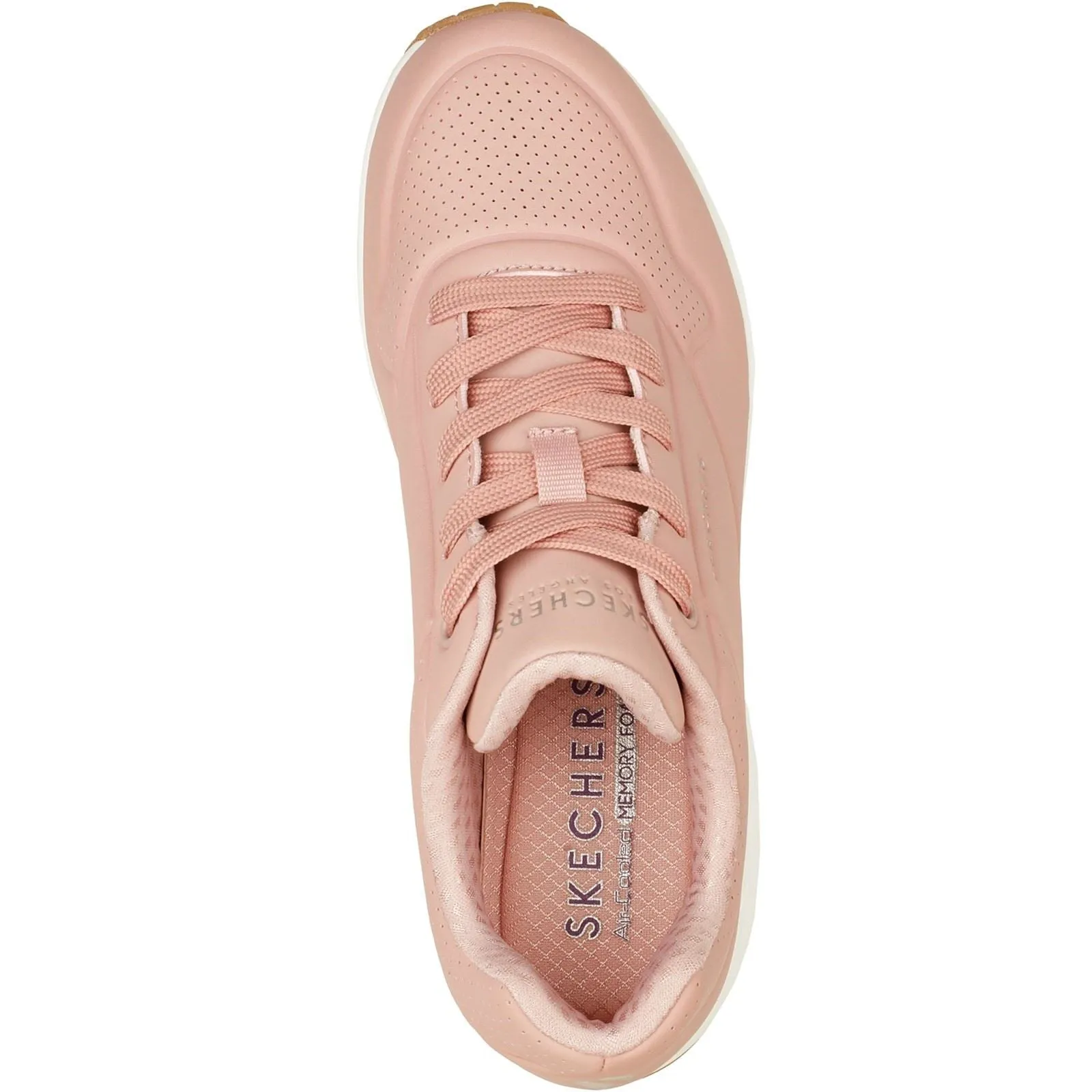Skechers 73690 Uno Stand On Air Sports Sneakers für Damen, weite Passform, Blush
