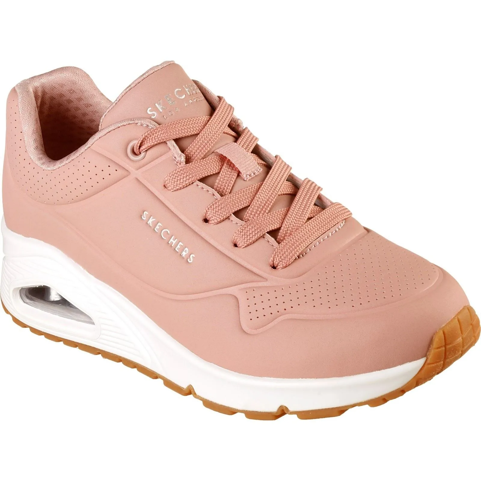 Skechers 73690 Uno Stand On Air Sports Sneakers für Damen, weite Passform, Blush