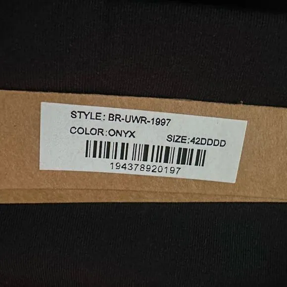 SKIMS NWT Fits Everybody Unlined Underwire Bra In Onyx Black