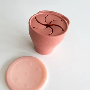Snack Cup | Collapsible Snack Pot | Rose