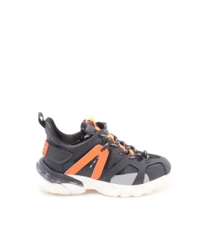 Sneaker Allacciata A Fondo Basso - Black