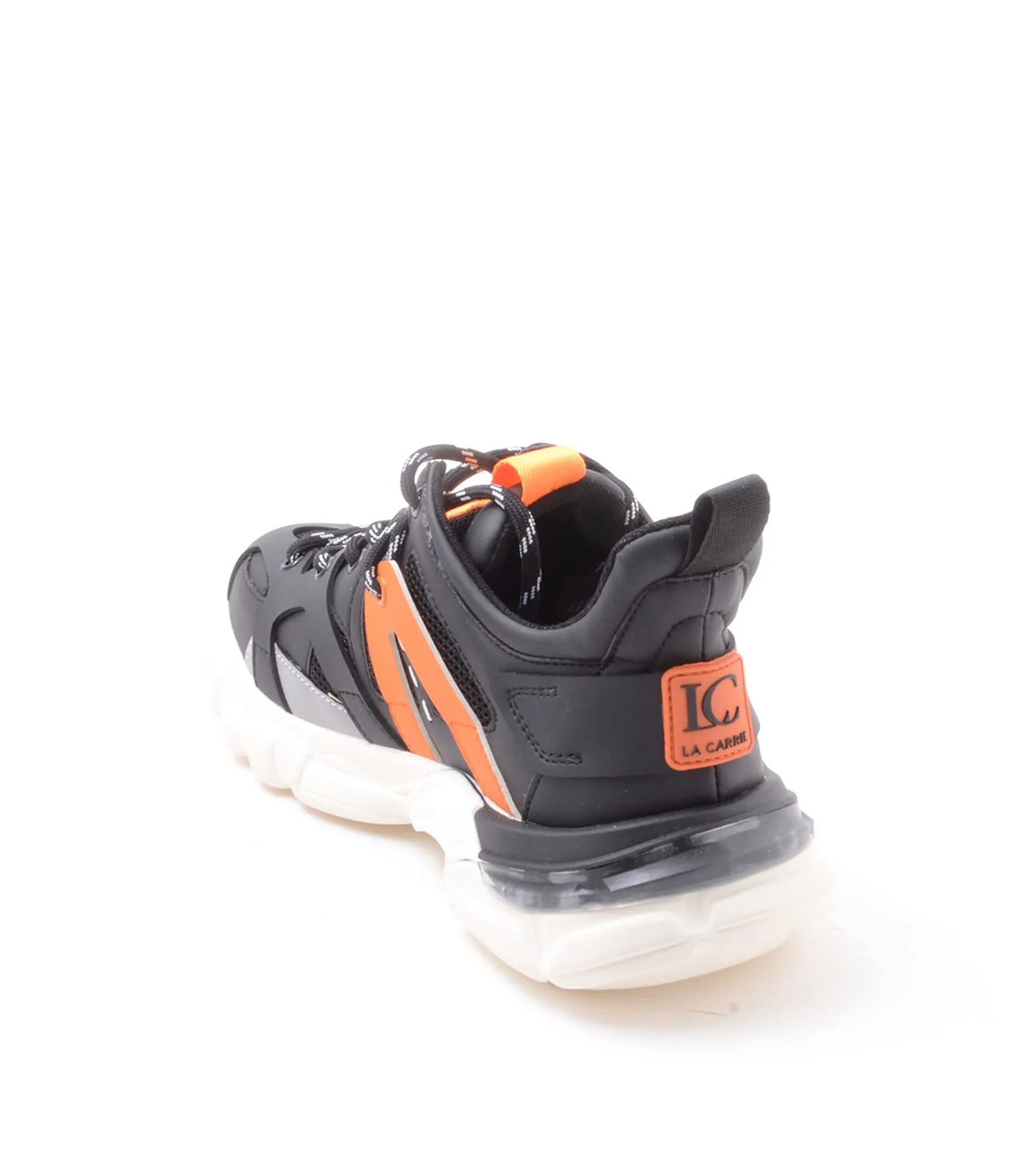 Sneaker Allacciata A Fondo Basso - Black