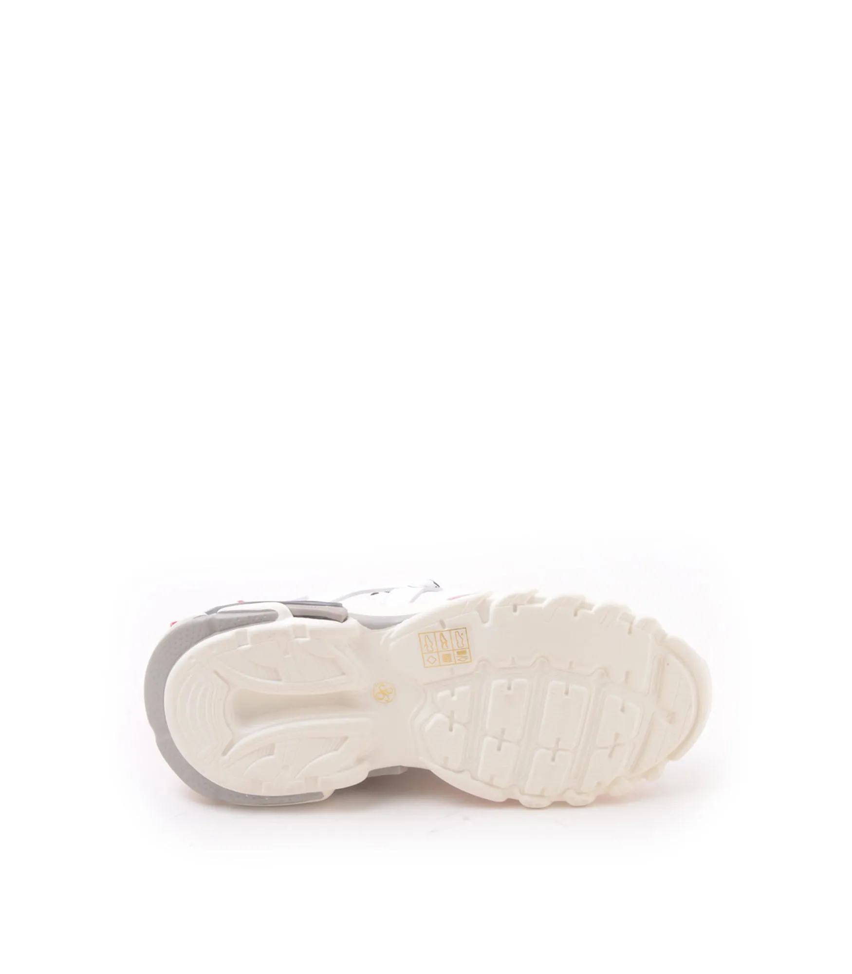 Sneaker Allacciata a Fondo Basso - White