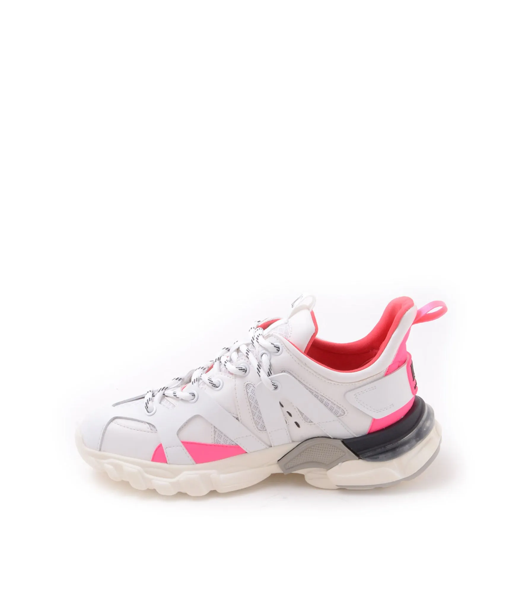 Sneaker Allacciata a Fondo Basso - White