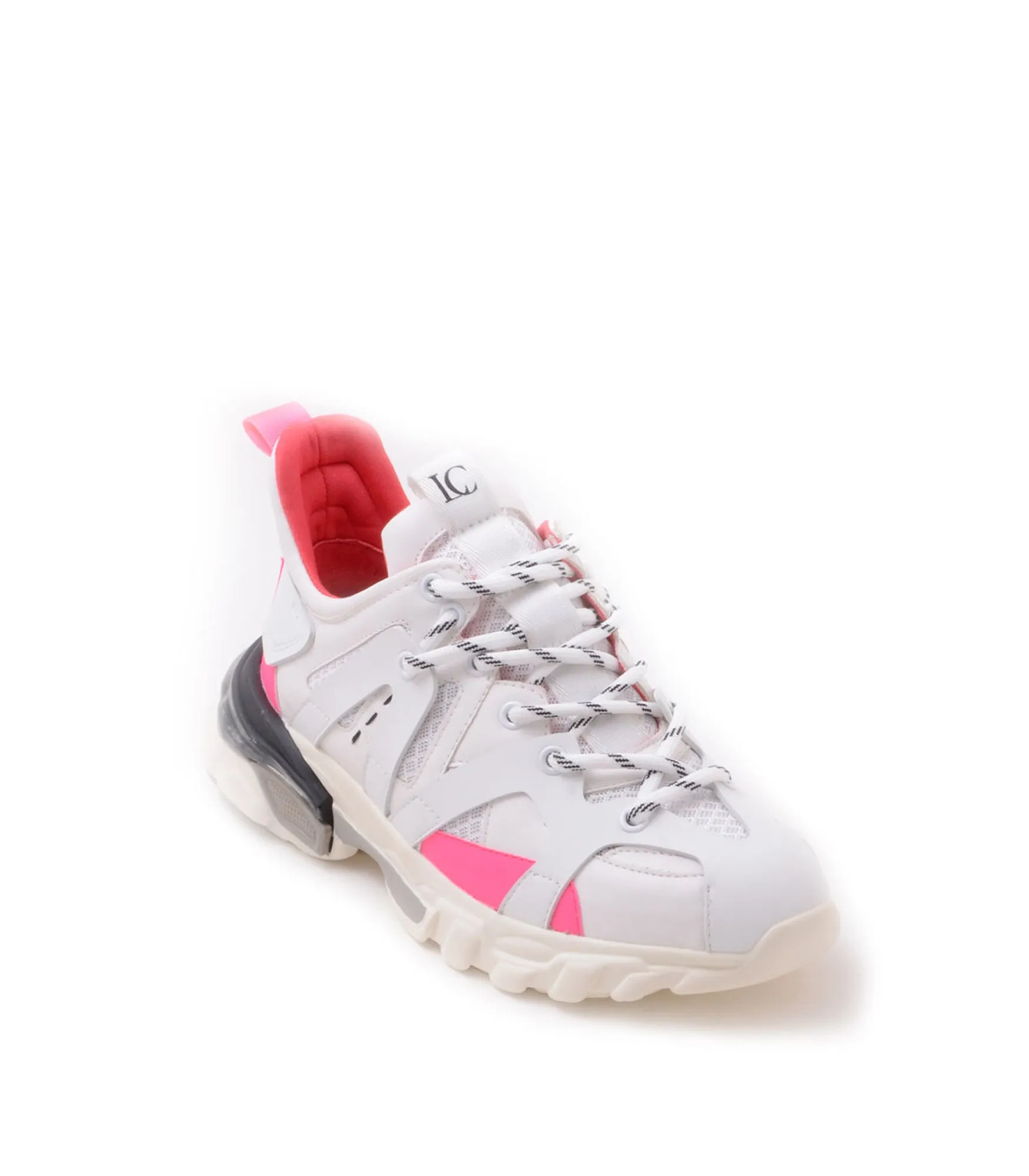 Sneaker Allacciata a Fondo Basso - White
