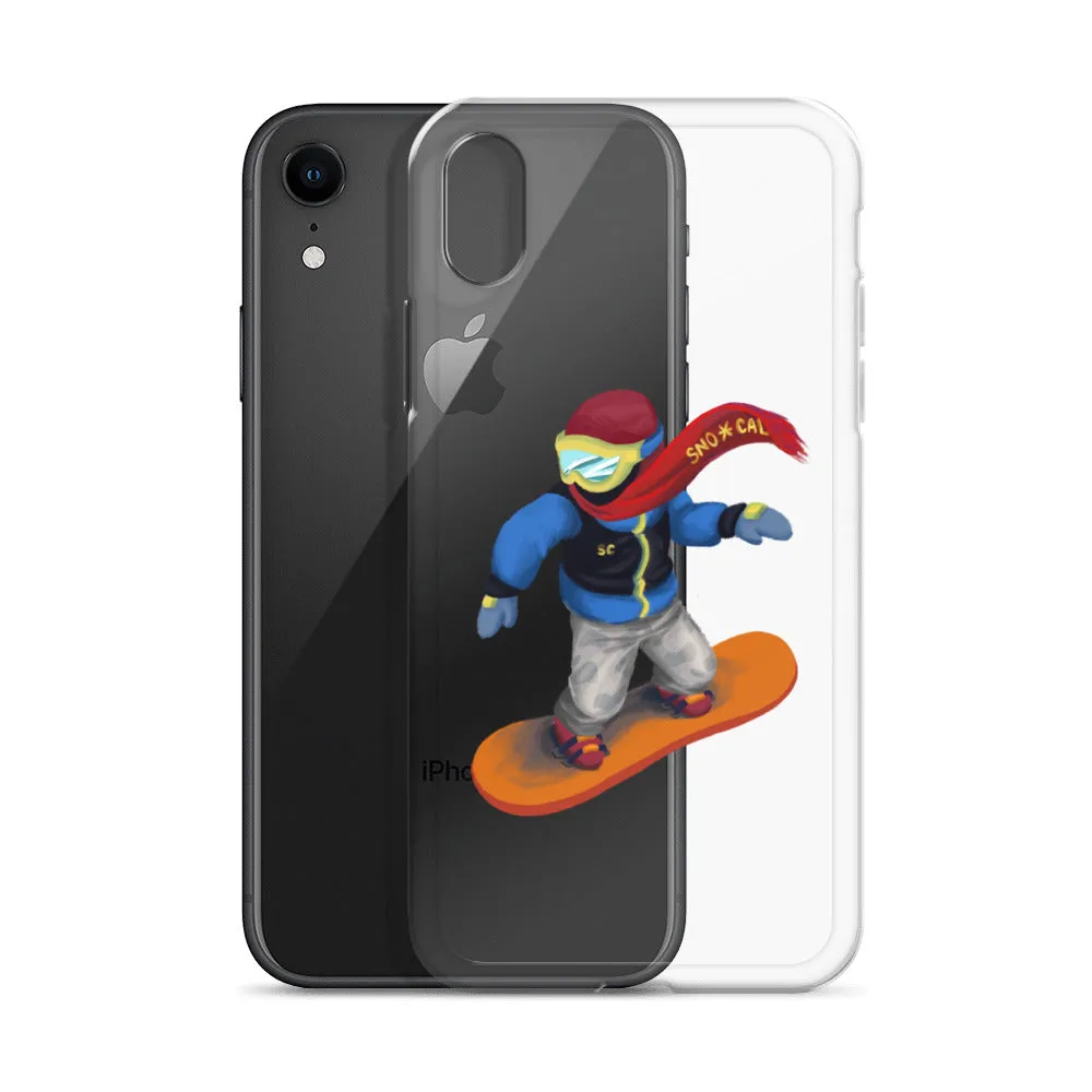 Snowboard Emoji Clear Case for iPhone®