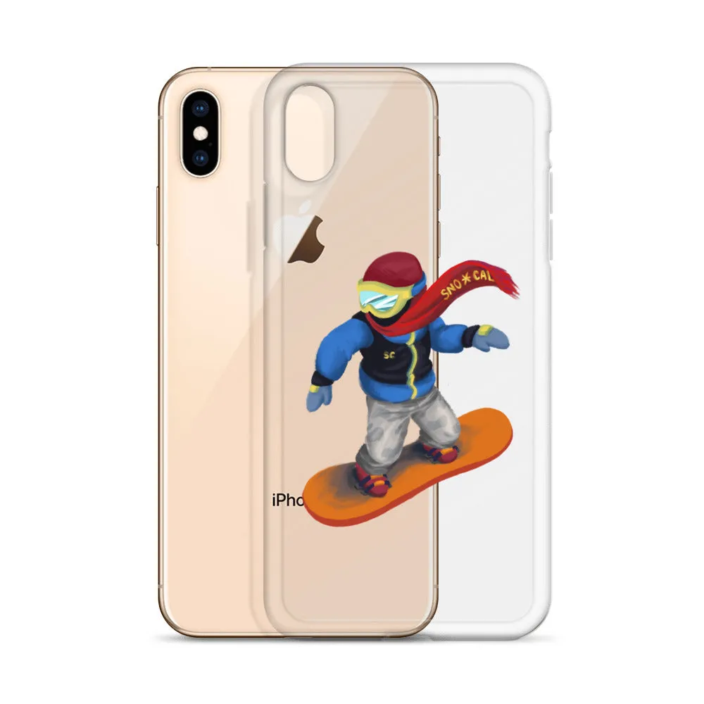 Snowboard Emoji Clear Case for iPhone®