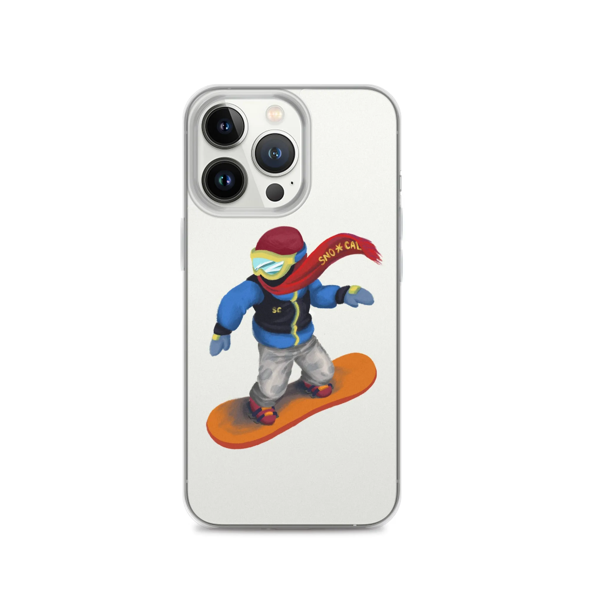 Snowboard Emoji Clear Case for iPhone®