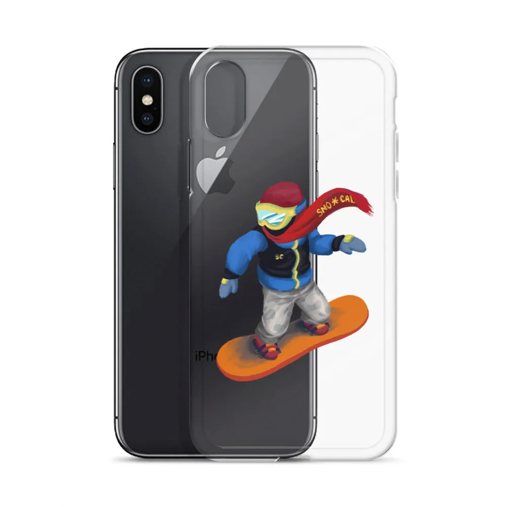 Snowboard Emoji Clear Case for iPhone®