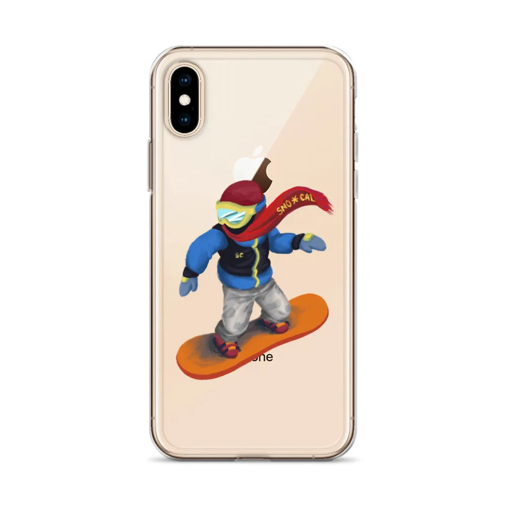 Snowboard Emoji Clear Case for iPhone®