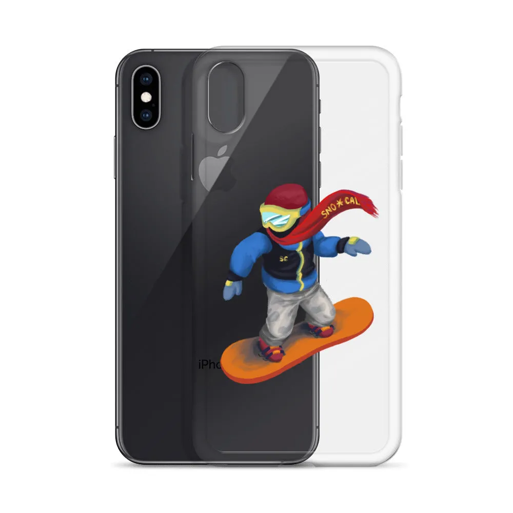 Snowboard Emoji Clear Case for iPhone®