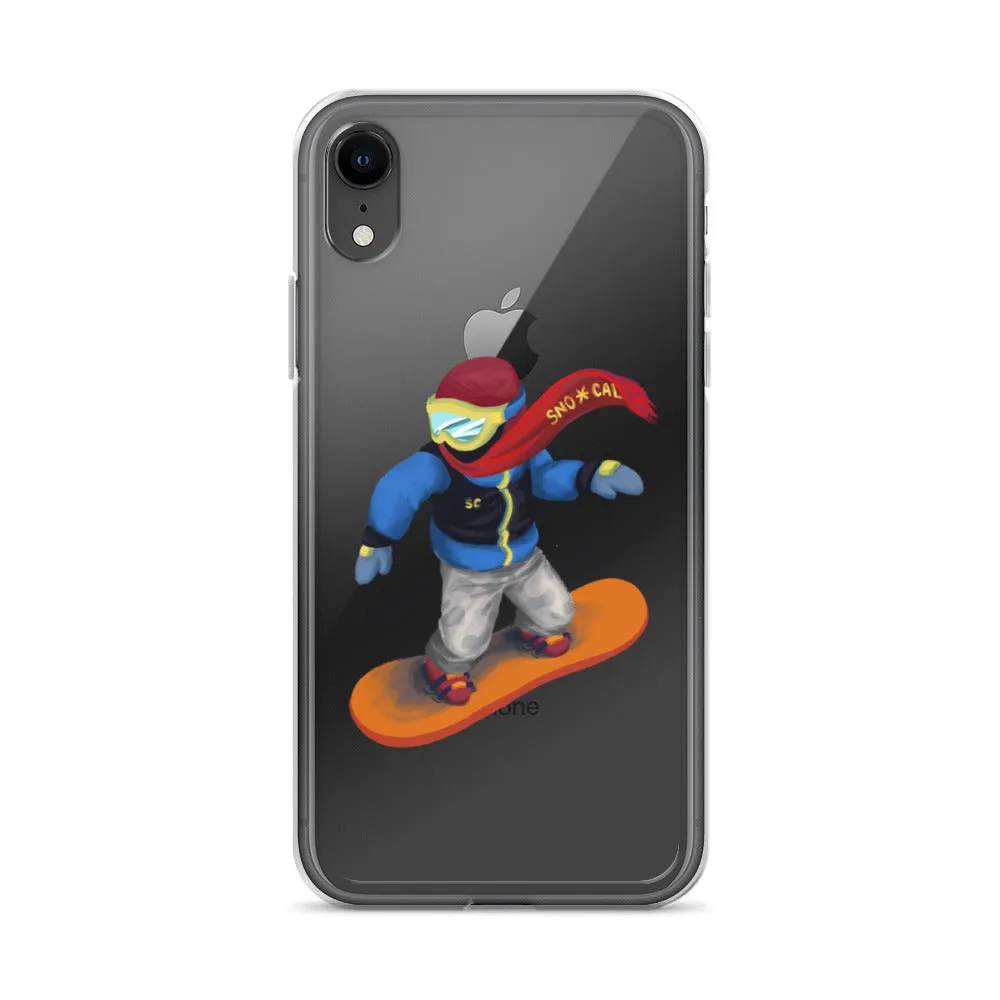Snowboard Emoji Clear Case for iPhone®