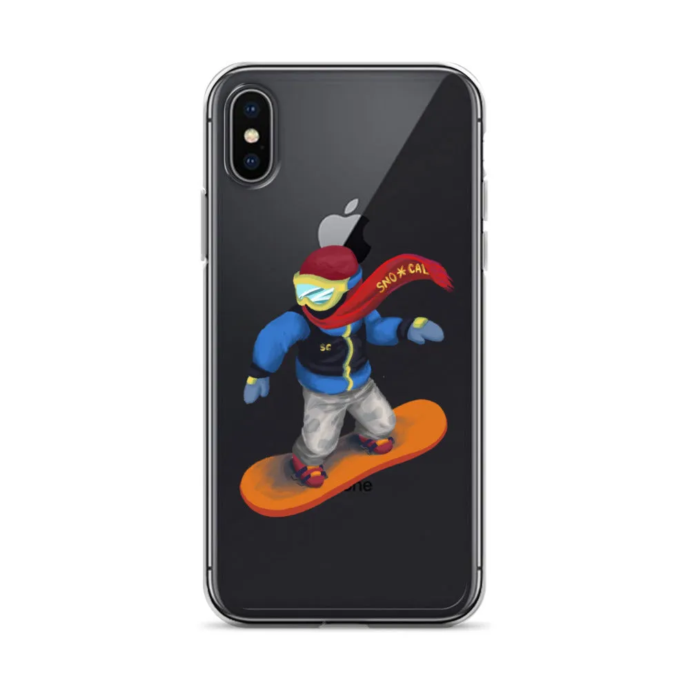 Snowboard Emoji Clear Case for iPhone®