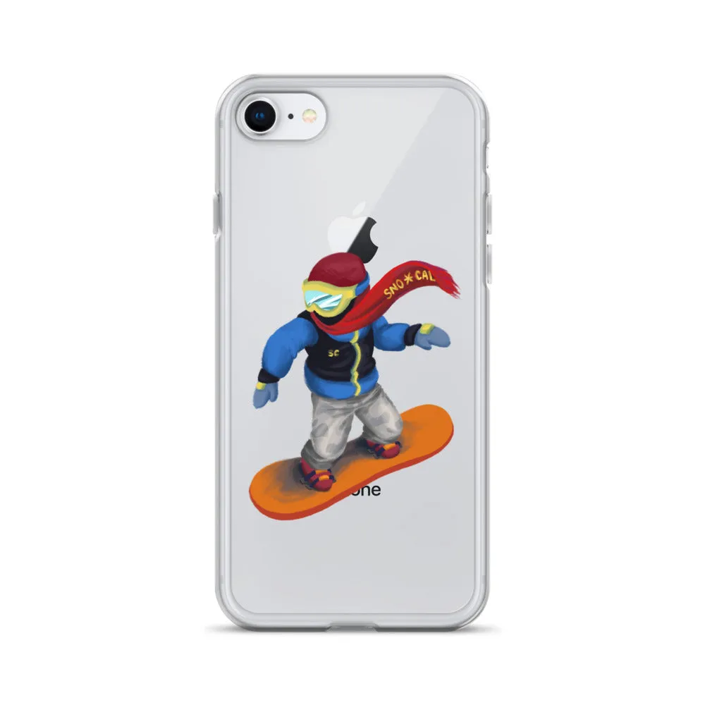 Snowboard Emoji Clear Case for iPhone®