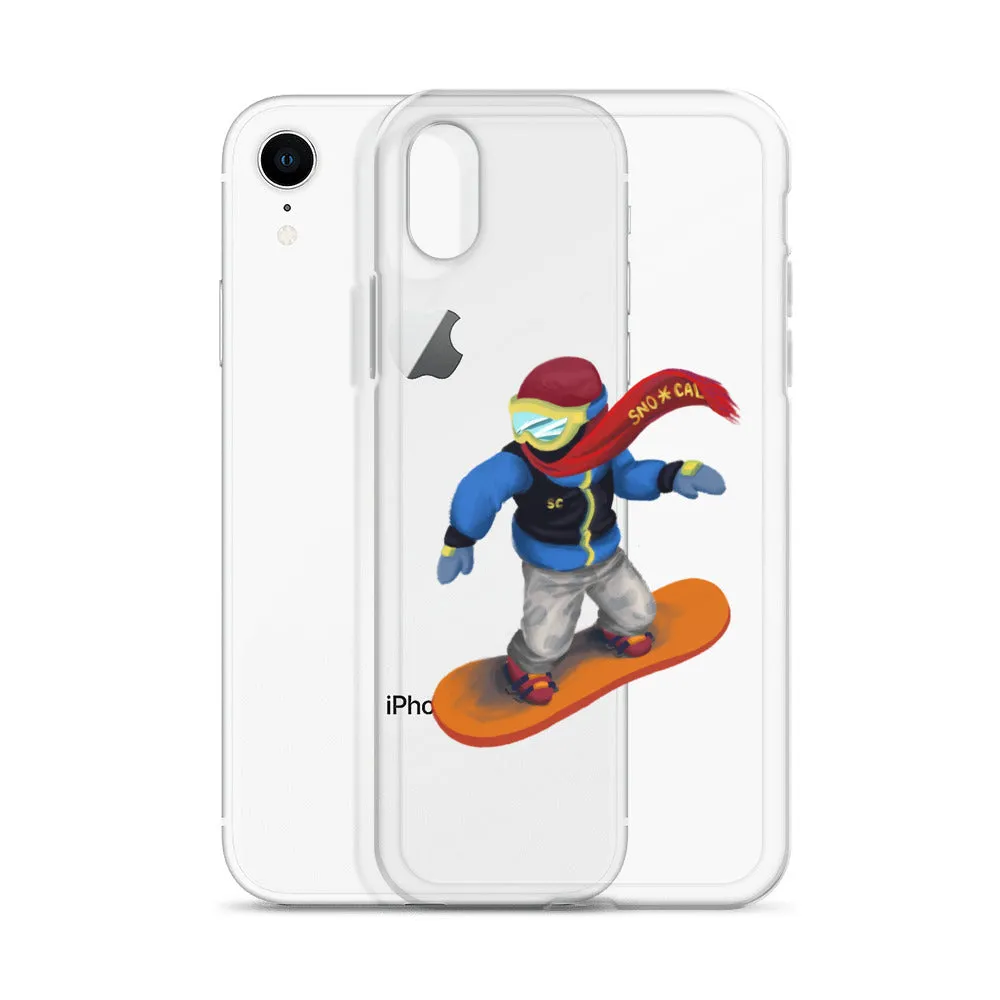 Snowboard Emoji Clear Case for iPhone®