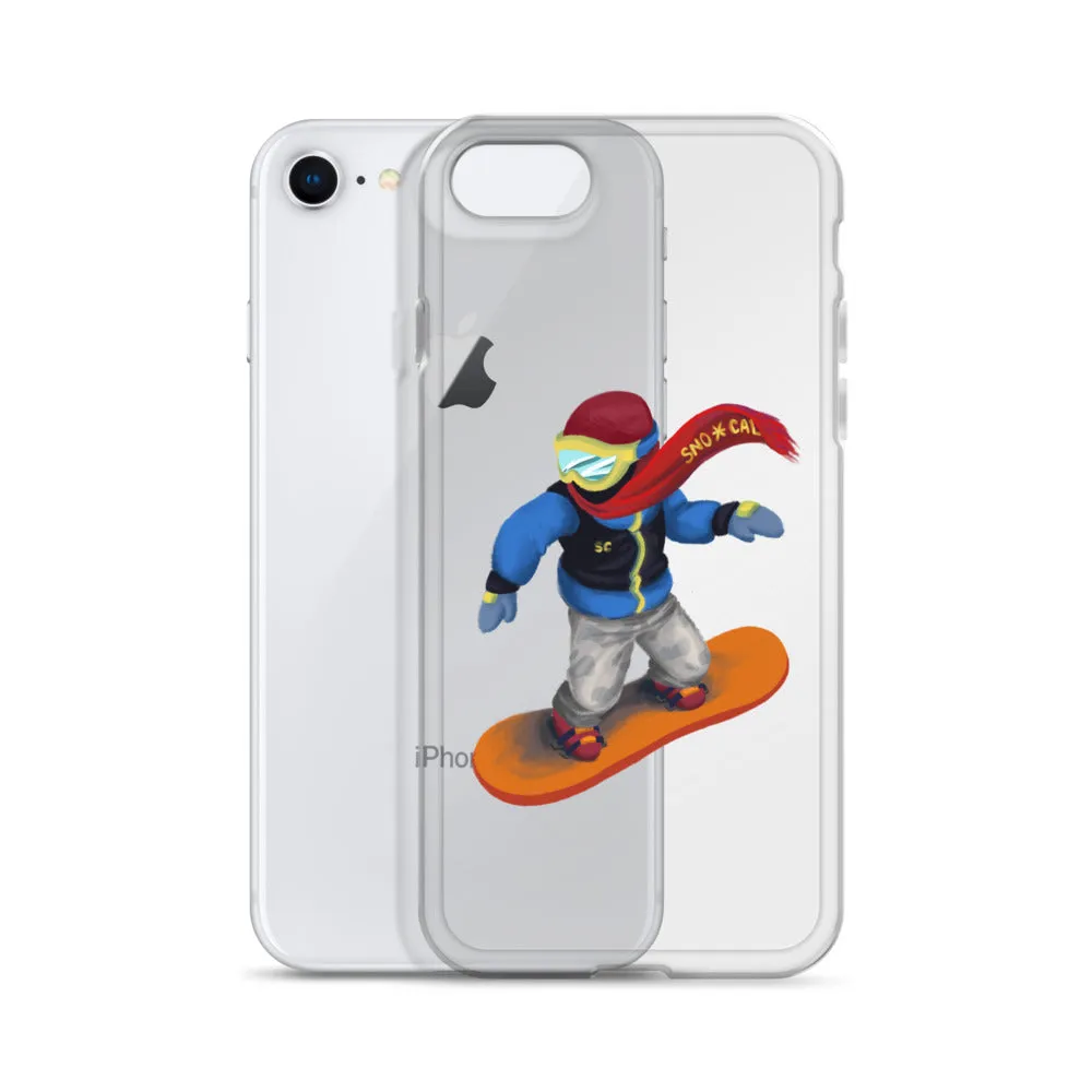 Snowboard Emoji Clear Case for iPhone®