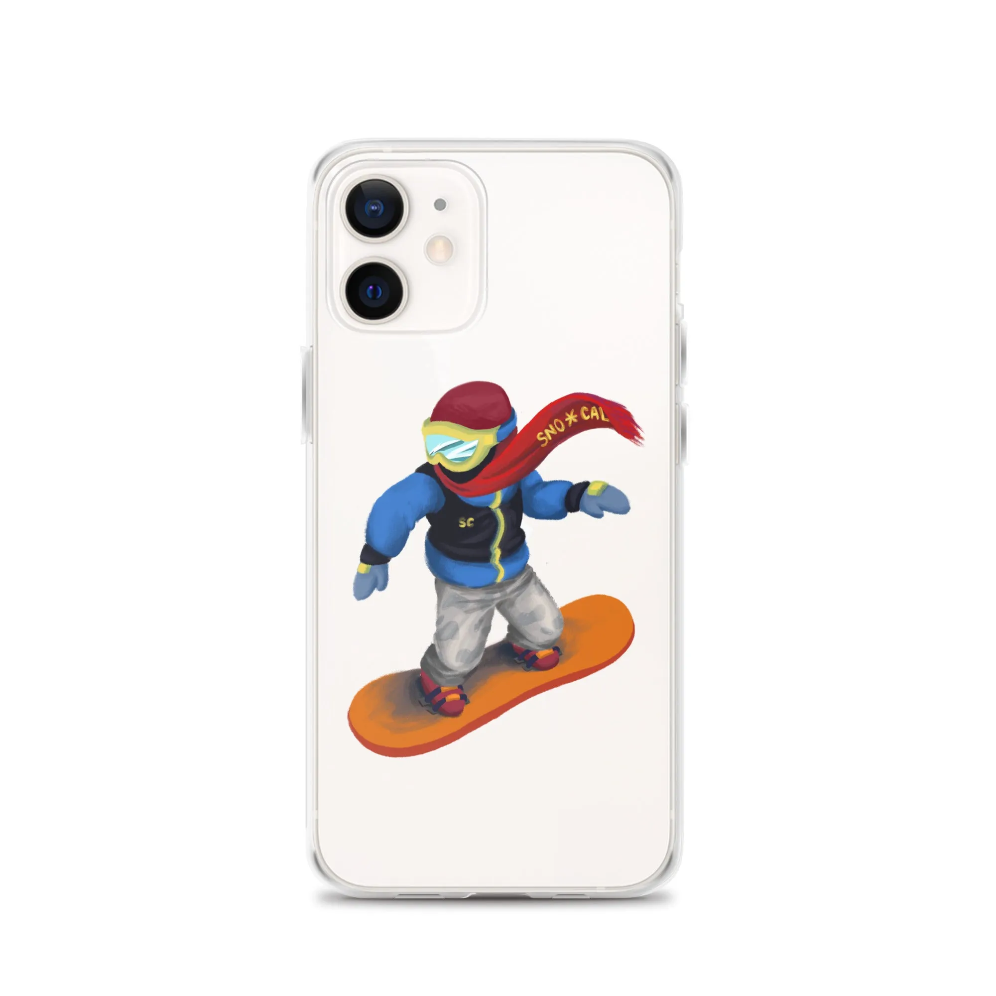 Snowboard Emoji Clear Case for iPhone®