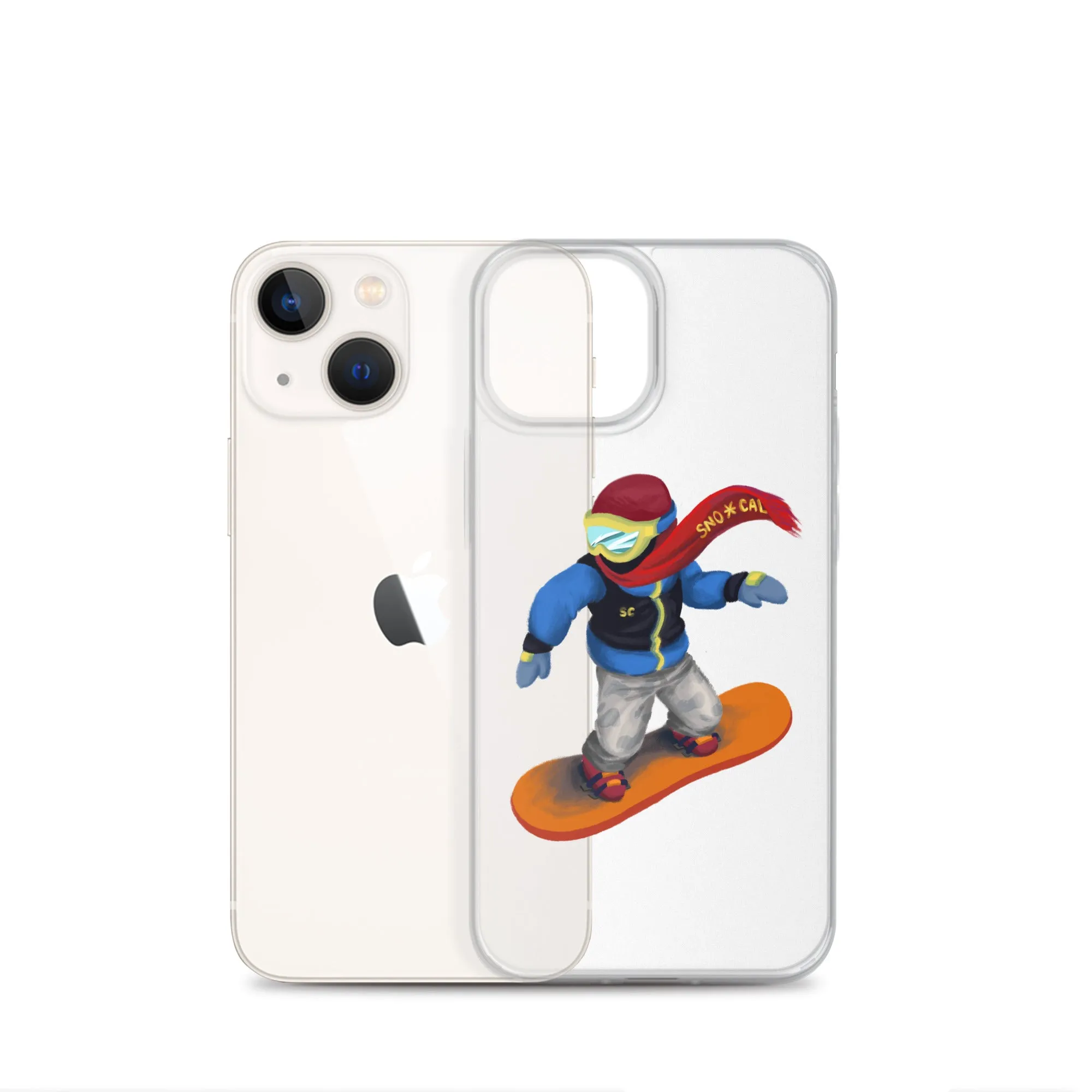 Snowboard Emoji Clear Case for iPhone®