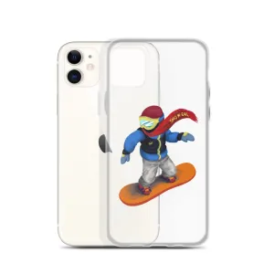 Snowboard Emoji Clear Case for iPhone®