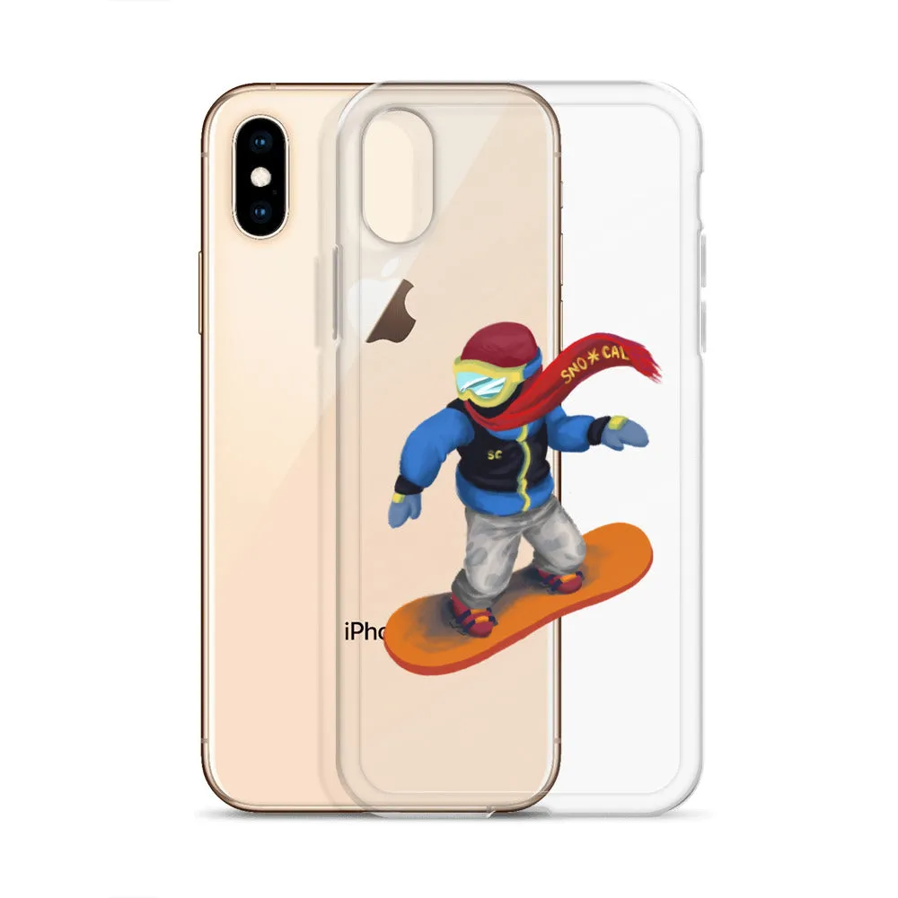 Snowboard Emoji Clear Case for iPhone®