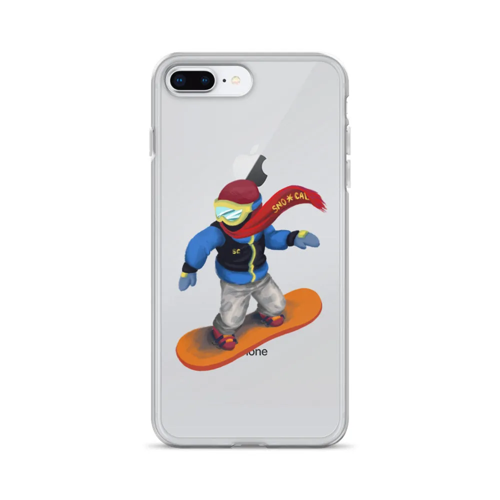 Snowboard Emoji Clear Case for iPhone®