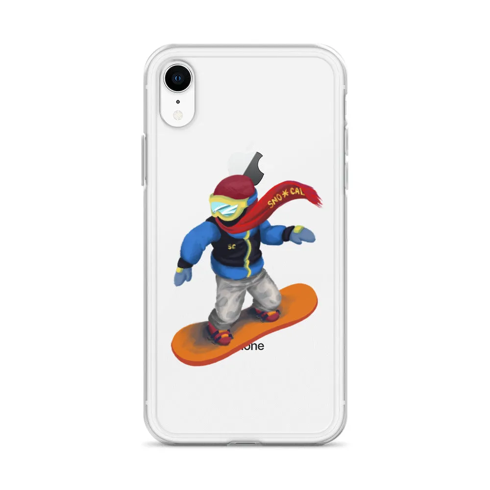 Snowboard Emoji Clear Case for iPhone®