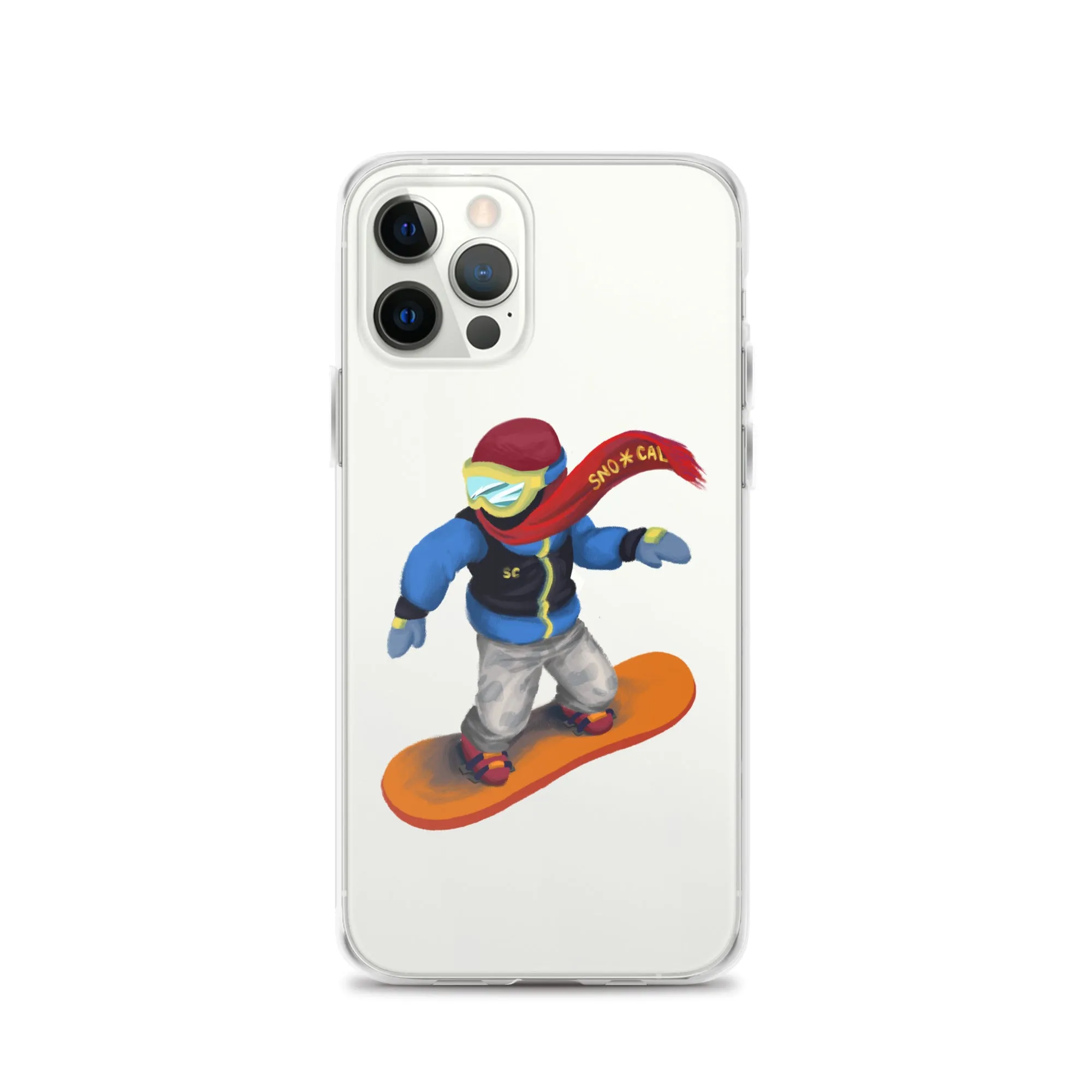 Snowboard Emoji Clear Case for iPhone®