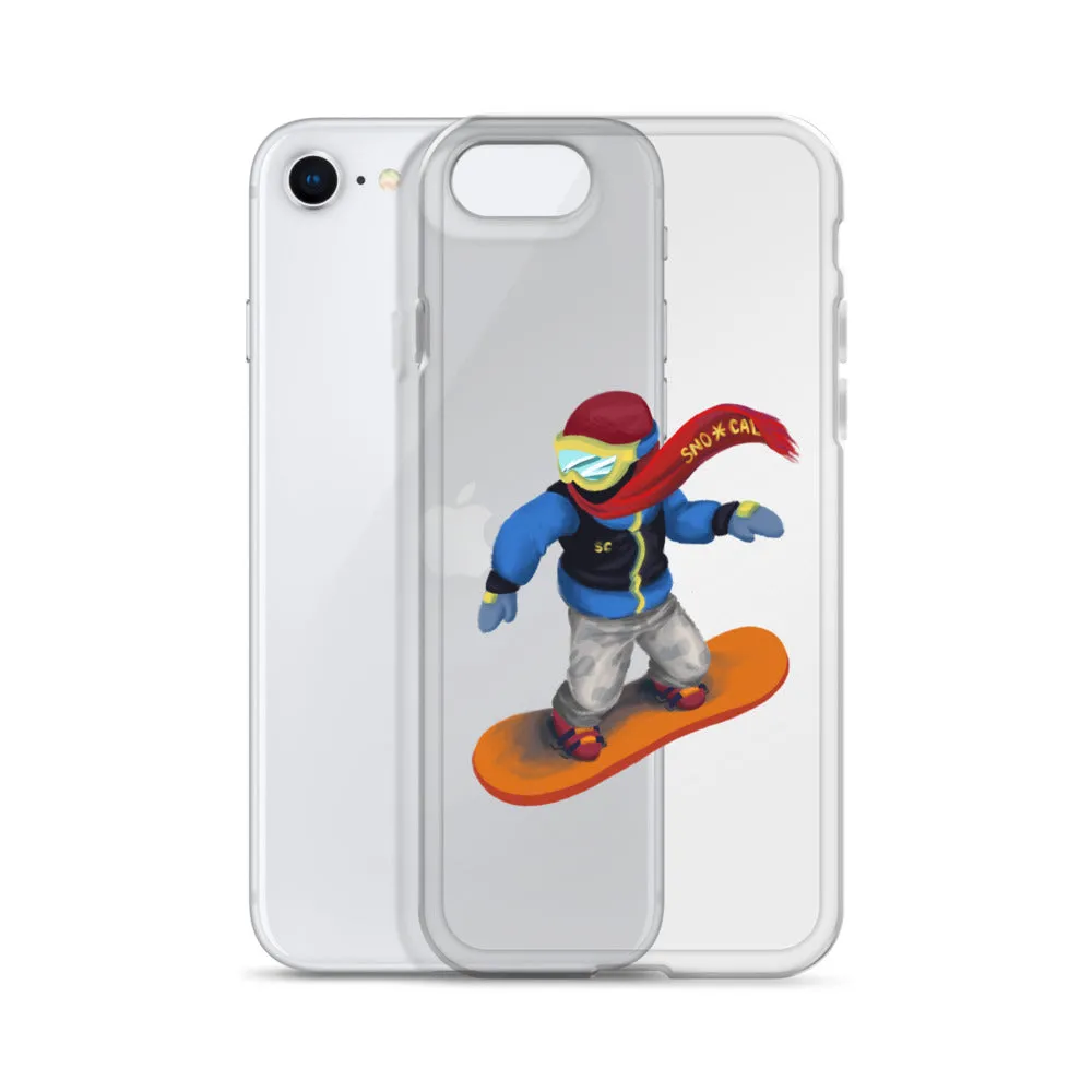 Snowboard Emoji Clear Case for iPhone®