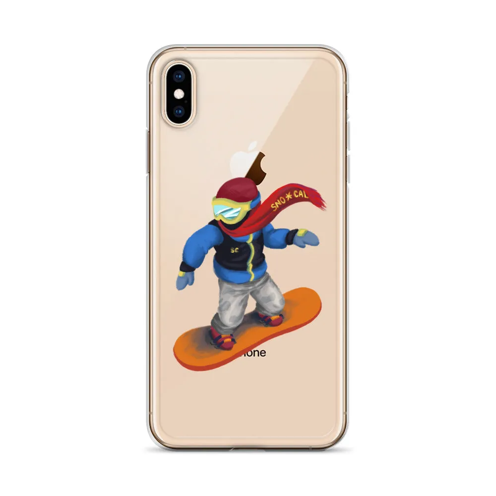 Snowboard Emoji Clear Case for iPhone®