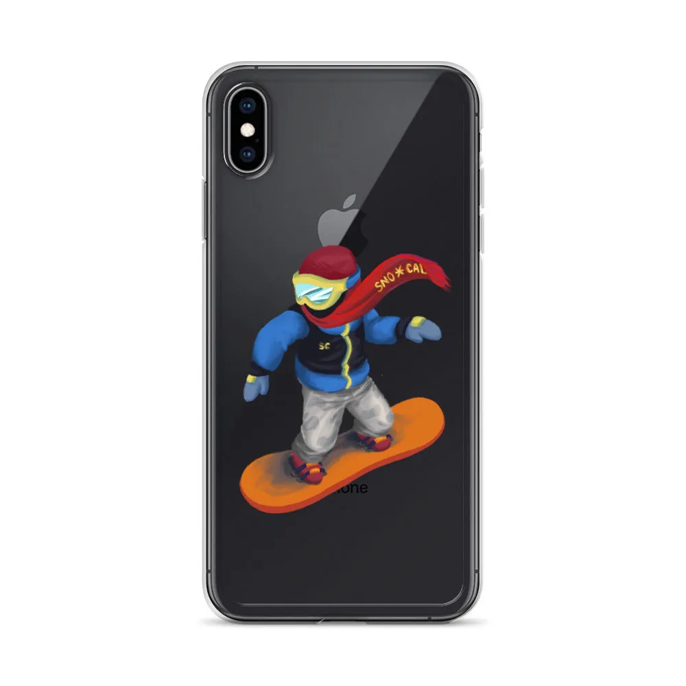 Snowboard Emoji Clear Case for iPhone®
