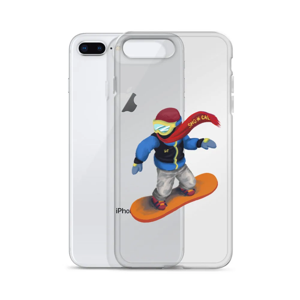 Snowboard Emoji Clear Case for iPhone®