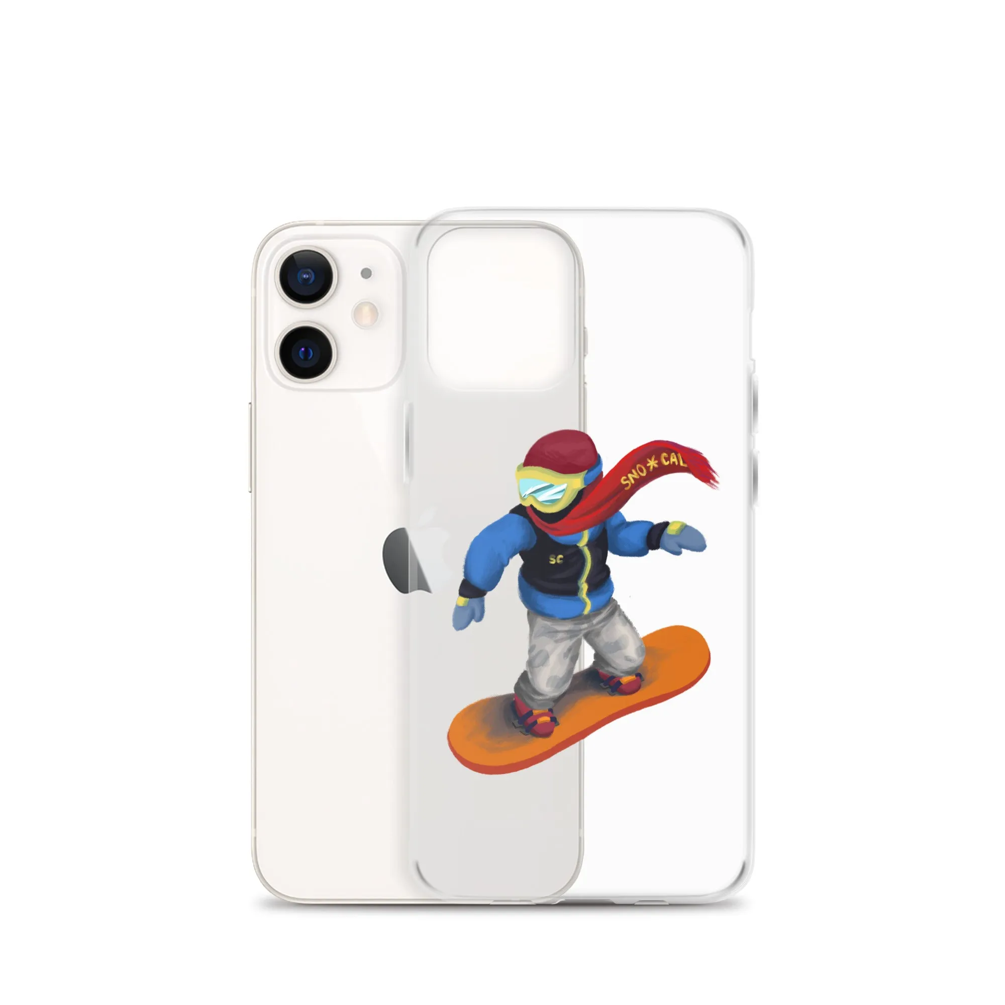 Snowboard Emoji Clear Case for iPhone®