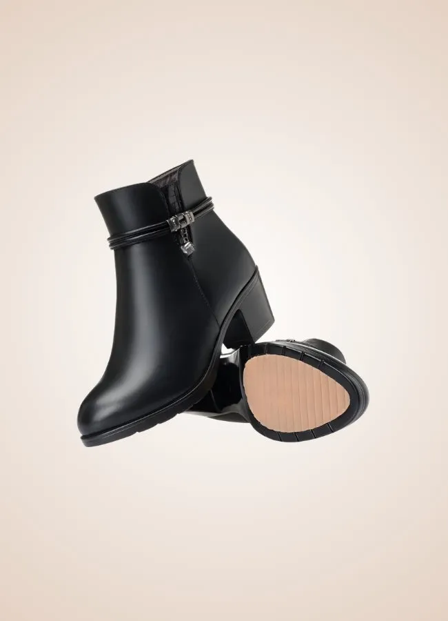 Soft Leather Women's Ankle Boots