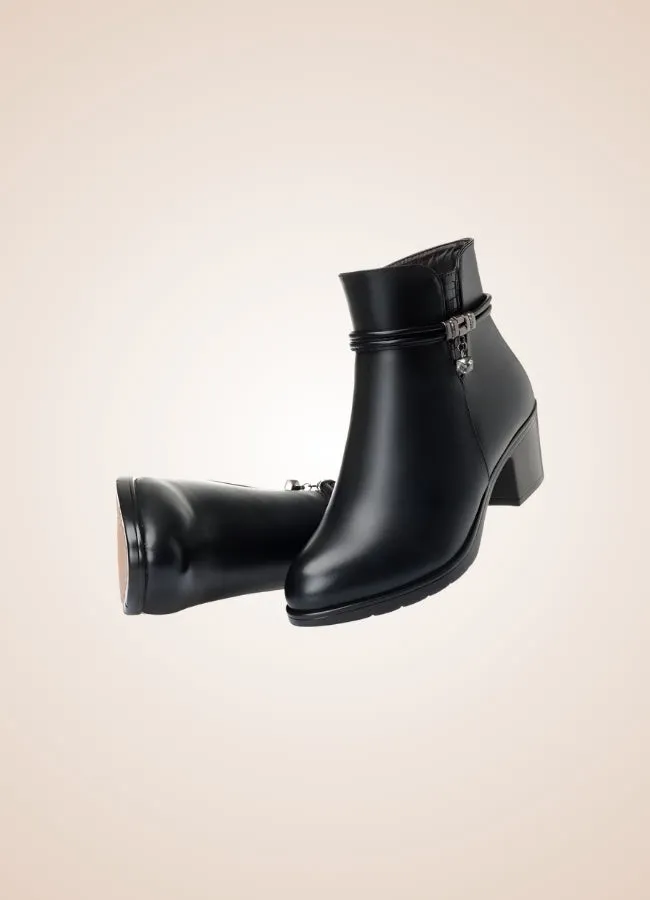 Soft Leather Women's Ankle Boots