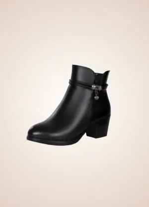 Soft Leather Women's Ankle Boots