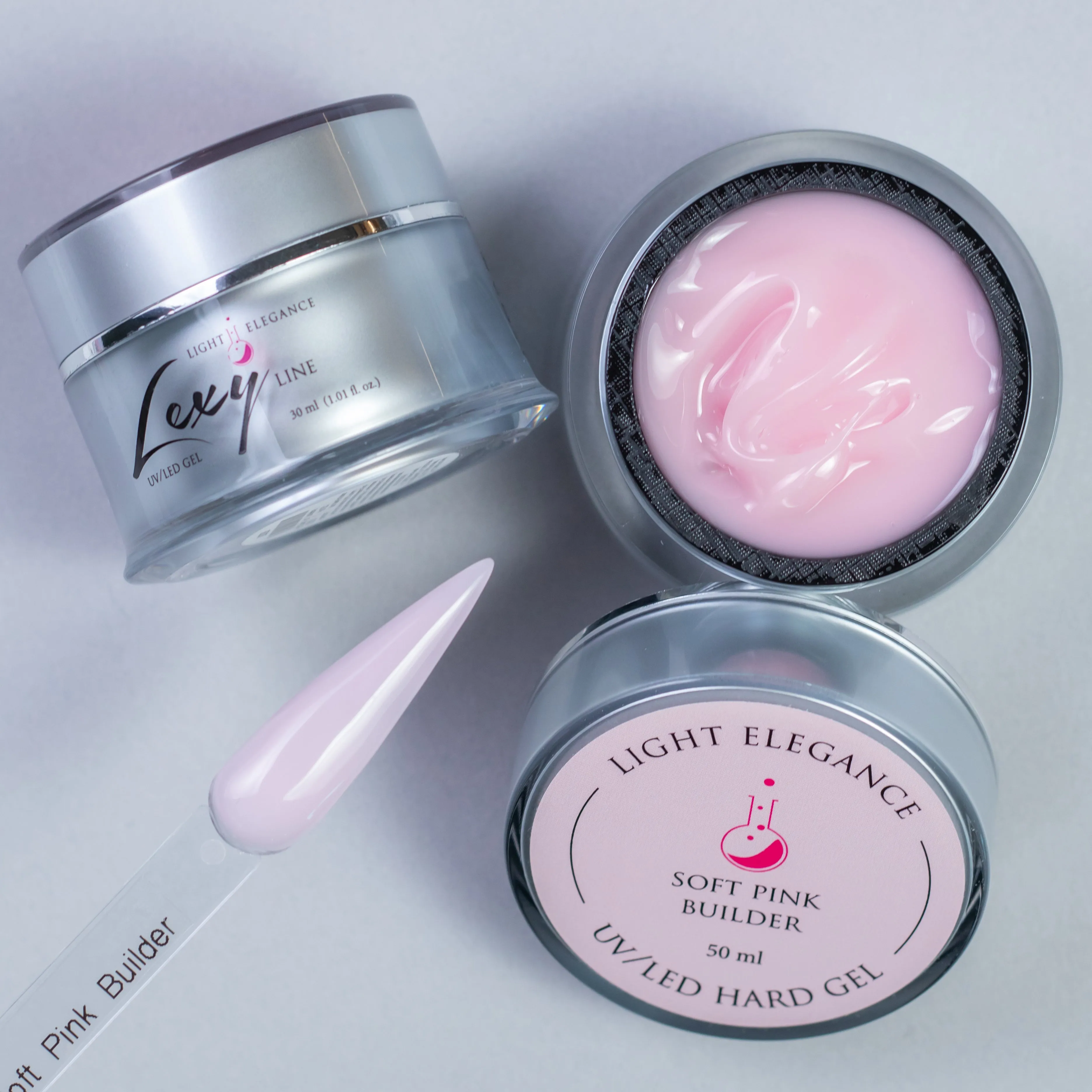Soft Pink Builder Lexy Line Building Gel