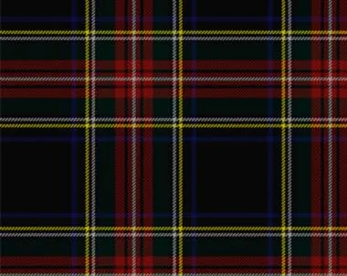 Stewart Black Modern Tartan Tam