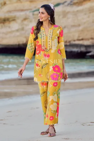 Sunkissed Charm-Co-ord Set